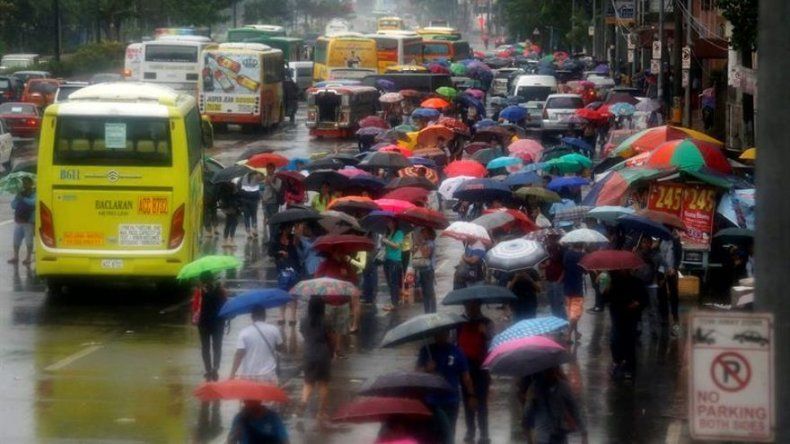 El norte de Filipinas, en alerta por lluvias causadas por el tifón Nepartak