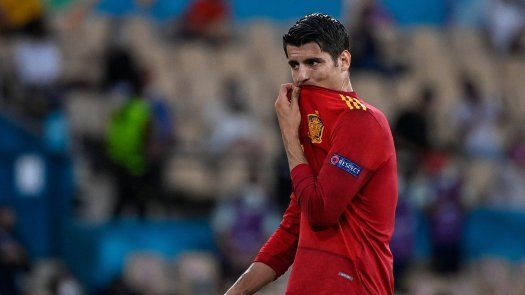 Álvaro Morata no aguantó y denunció ataques a su familia en medio de la Eurocopa 2020