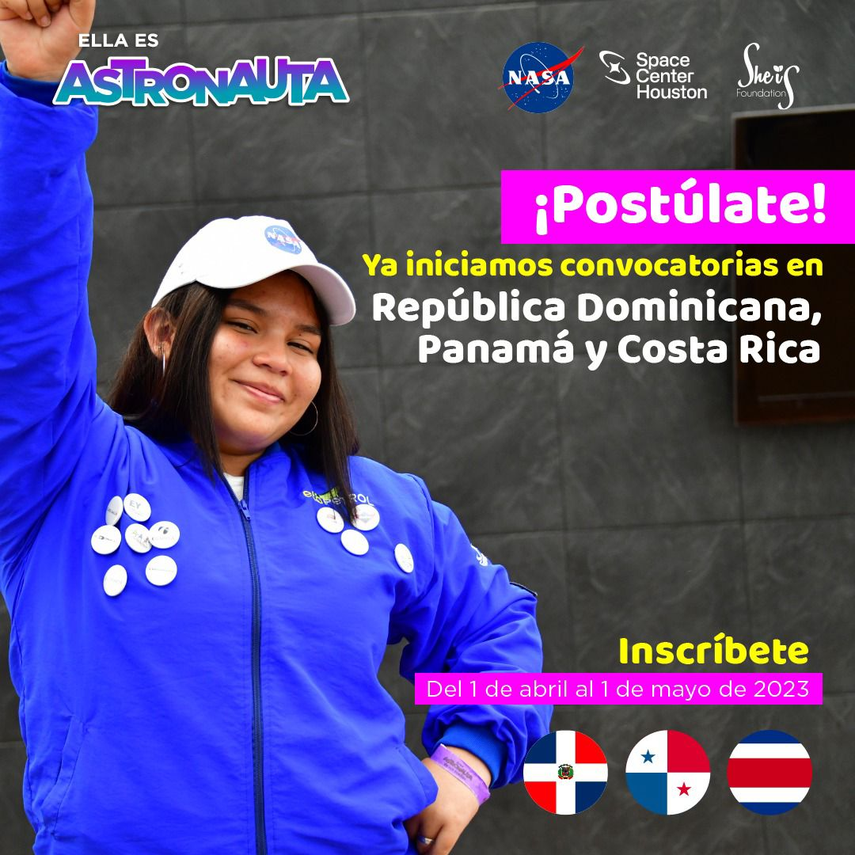 Programa de la NASA Ella Es Astronauta: ¿Cómo postularte?