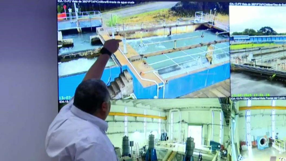 Trabajos en la planta potabilizadora de Chilibre Trabajos en la planta potabilizadora de Chilibre