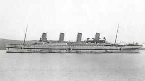 Barco gemelo del Titanic hundido en 1916