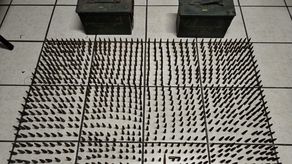 Municiones incautadas en Renacimiento. Municiones incautadas en Renacimiento.