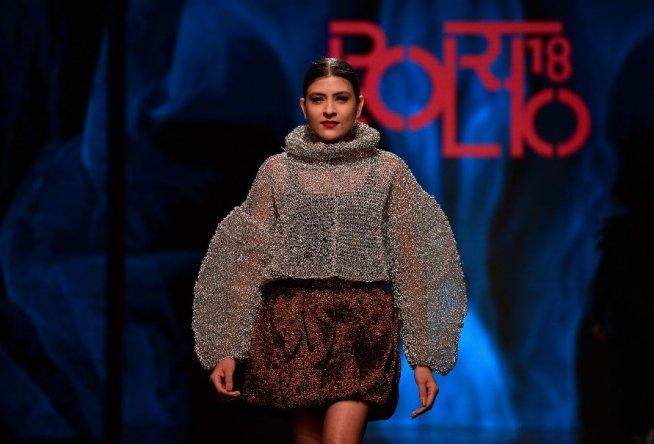 Semana de la moda en Nueva Delhi, India