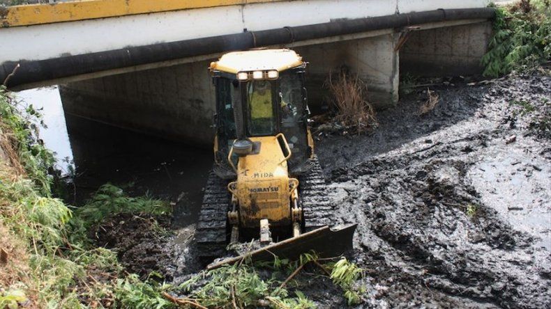 Realizan dragado de ríos y quebradas en distintos puntos de la capital