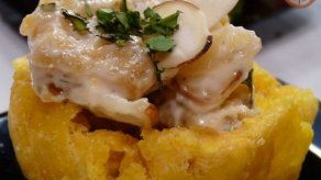 Coctel de Corvina Frita.