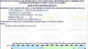 Sismo de 4