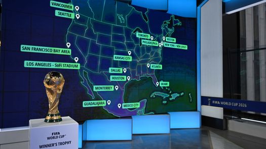Sedes anunciadas por la FIFA.