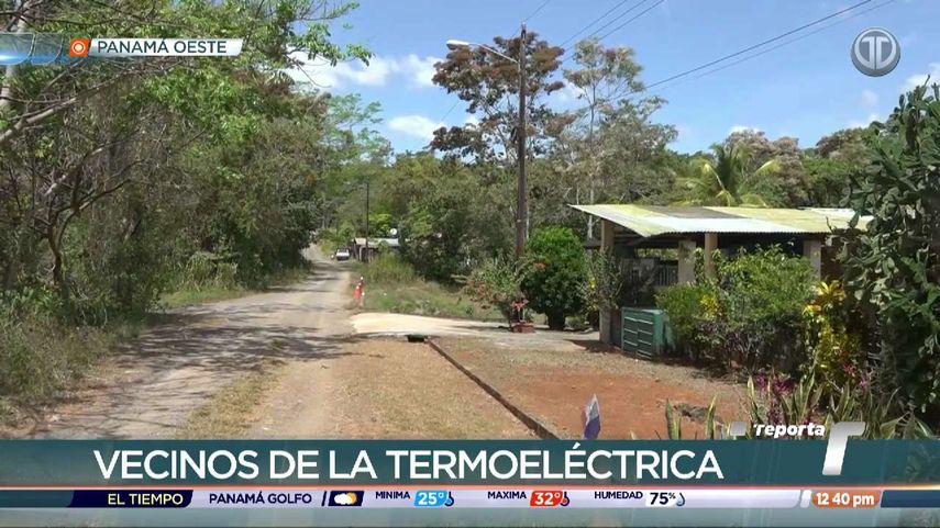 Residentes de Alto del Naranjal exigen soluciones por el impacto de la termoeléctrica