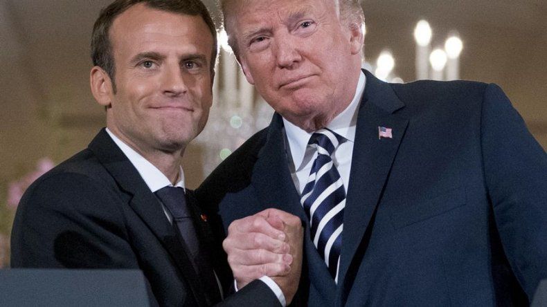 Macron pierde las esperanzas con Trump, vira hacia Europa