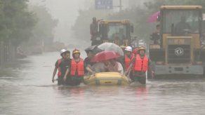 Al menos un muerto y 34 desaparecidos por lluvias en China