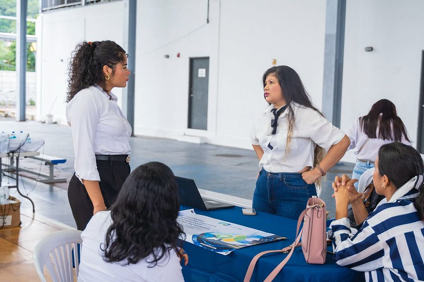 Feria de empleo organizada por el Municipio de San Miguelito.