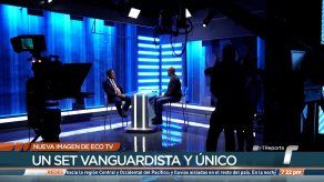 ECO TV renueva su estudio con un set vanguardista y único