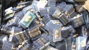 Decomisan contrabando millonario de artículos y medicamentos