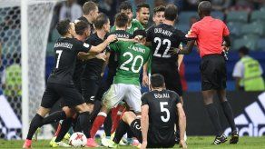 FIFA no intervendrá luego de trifulca México-Nueva Zelanda