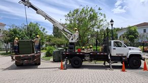 Trabajados de ENSA en Panamá. Trabajados de ENSA en Panamá.