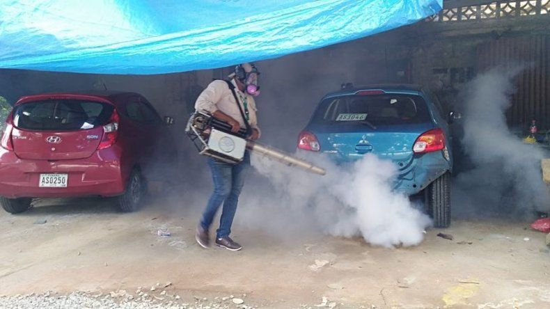 Minsa realiza jornada de limpieza en Panamá Norte ante los 105 casos de dengue reportados