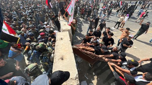 Manifestaciones en Irak.