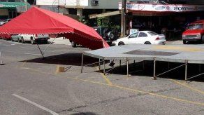 Destruyen tarima que sería utilizada para evento de Día del Orgullo Gay