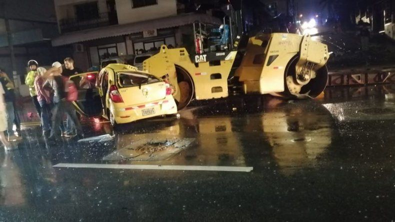 Cinco heridos deja accidente de tránsito en El Ingenio