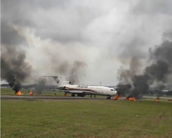 Aeropuerto de Tocumen realizó simulacro de accidente aéreo