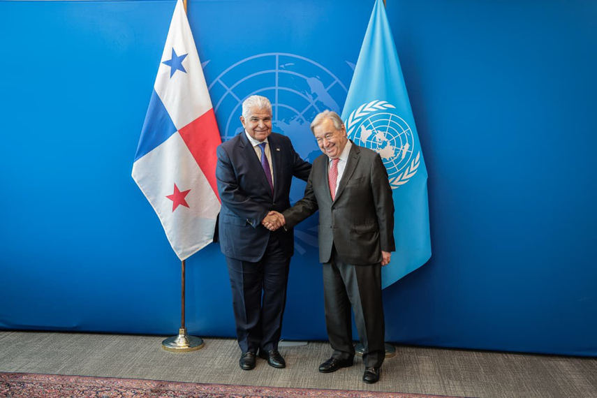 Presidente Mulino y Guterres destacan neutralidad&nbsp;