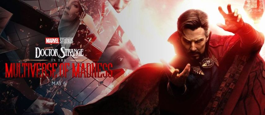 Afiche de Dr Strange in the Multiverse of Madness.