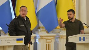 La visita de Giammattei generó el rechazo de guatemaltecos que mostraron su descontento con mensajes en la transmisión en línea.