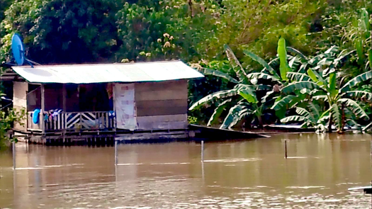 SINAPROC atiende inundaciones por crecida del río Chucunaque en Darién.