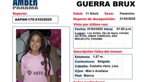 Activan Alerta Amber por desaparición de una menor de 11 años