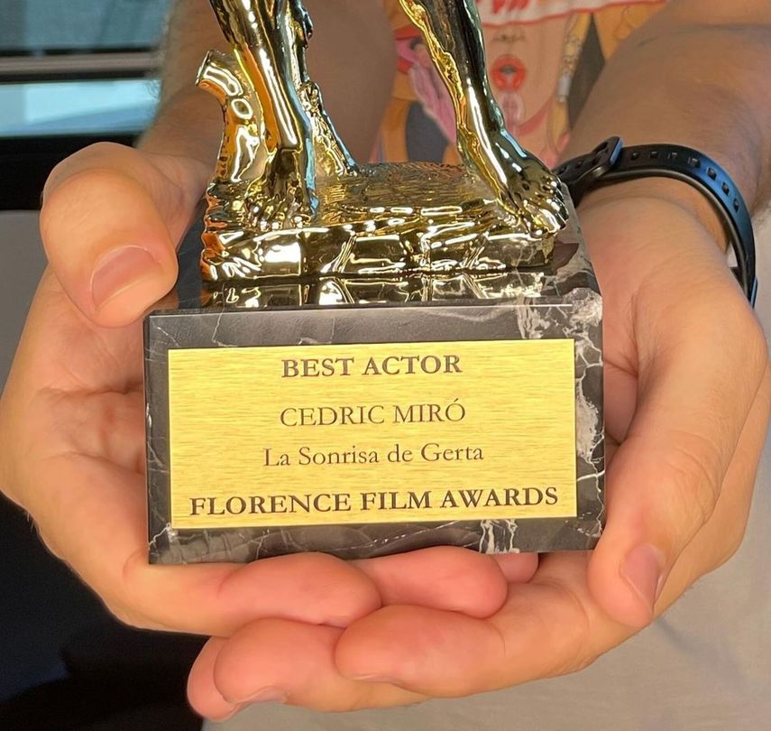 El panameño Cedric Miró, gana premio de Mejor Actor en Festival de Florencia