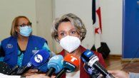 Viceministra de Salud, Ivette Berrío, se refiere a aplicación de segunda dosis de la vacuna contra COVID-19 a quienes recibieron la primera en el extranjero. Viceministra de Salud, Ivette Berrío, se refiere a aplicación de segunda dosis de la vacuna contra COVID-19 a quienes recibieron la primera en el extranjero.