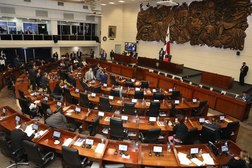 Vista del Pleno de la Asamblea Nacional.