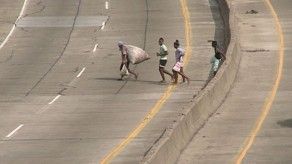 Arriesgan la vida cruzando el Corredor Norte