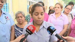 Docentes del Centro Básico de Los Andes en paro militante