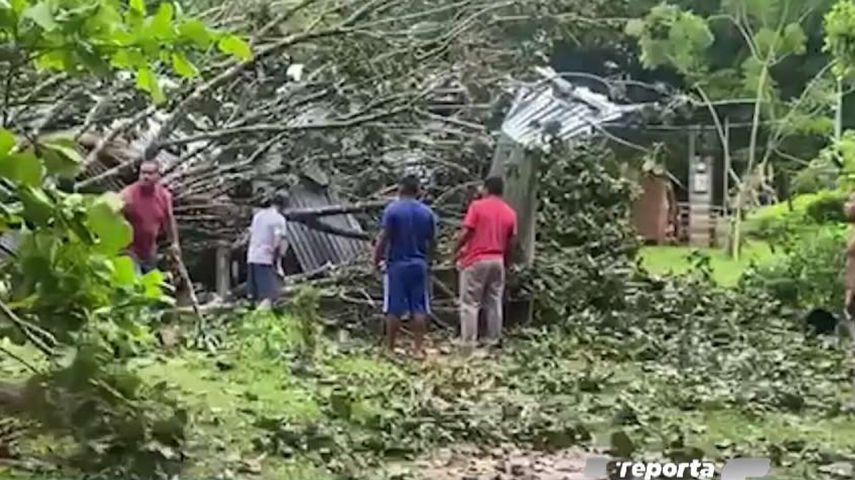 Fuertes lluvias y vientos causan daños en varias provincias de Panamá