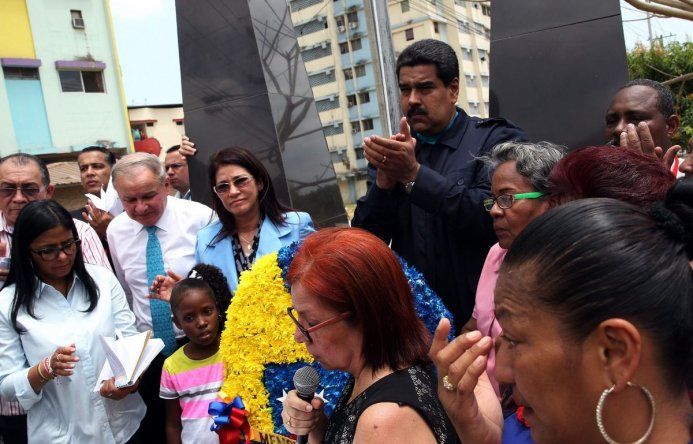 Maduro visita El Chorrillo