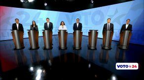 Voto 24: Orden de ubicación de los candidatos para el primer debate presidencial