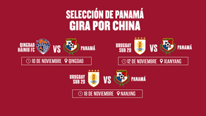 Selección de Panamá conoce rivales para gira en China&nbsp;