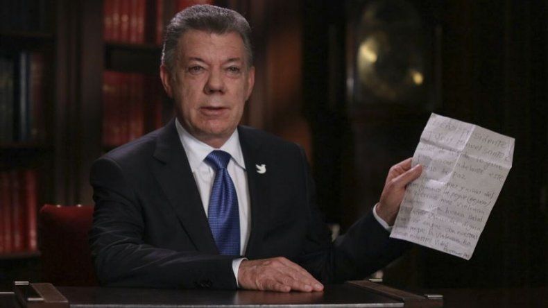Colombia: Santos dice que la paz será completa con diálogos con ELN