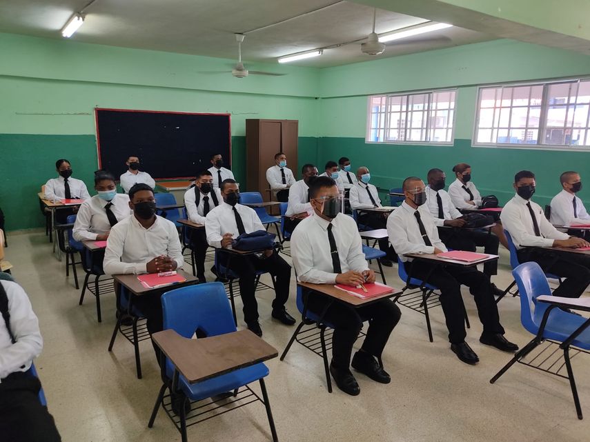 Proceso de reclutamiento para ingresar a la Policía Nacional en Colón.