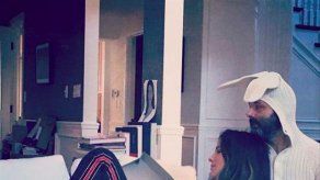 Kate Beckinsale y Michael Sheen se reúnen por Navidad