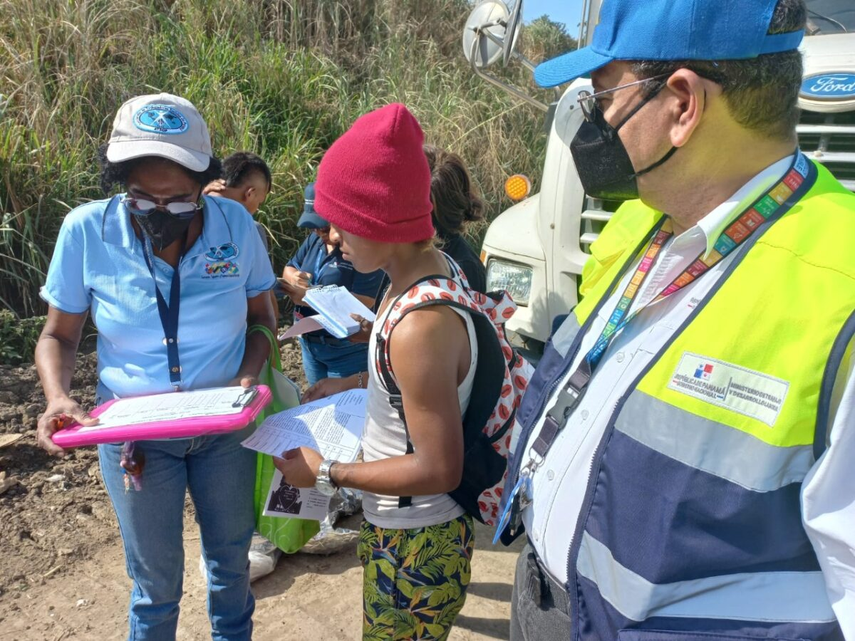 Recorrido contra el trabajo infantil del MITRADEL en enero del 2023.