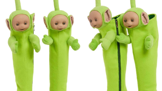 Los Teletubbies ahora son parte de la moda.