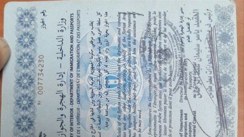 Arrestan a un sirio en Guatemala con un pasaporte colombiano falso