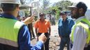 El divisionario del MOP en Chiriquí, Marco Di Bilio, inspecciona proyectos en Boquete. El divisionario del MOP en Chiriquí, Marco Di Bilio, inspecciona proyectos en Boquete.
