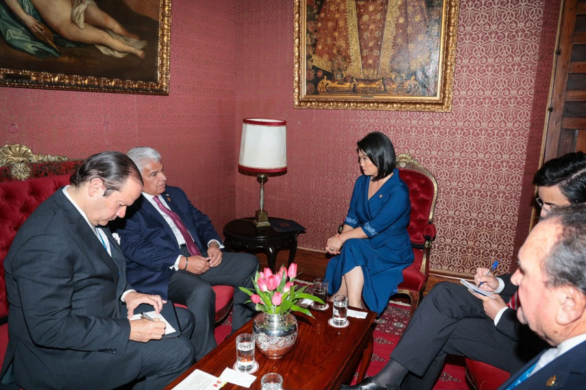 Reunión entre los presidentes José Mulino y Keiko Fujimori&nbsp;