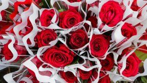 Rosas rojas de Ecuador esperan a los enamorados en mercados de medio mundo