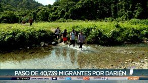 Más de 40 mil migrantes han cruzado el Tapón del Darién en lo que va de 2024