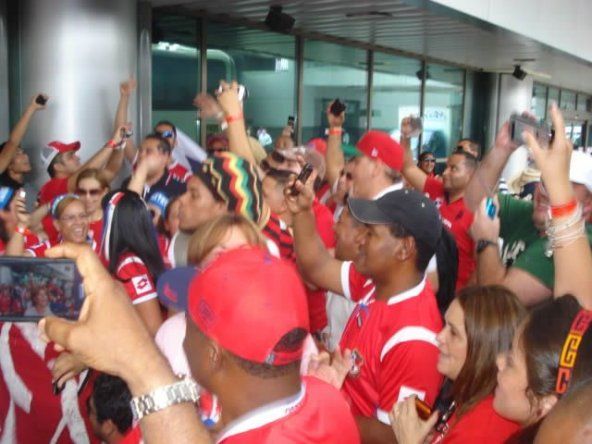 Selección panameña llega a Costa Rica