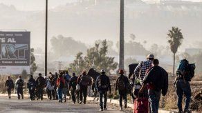 Más de 1.500 centroamericanos de caravana migrante llegaron a frontera México-EEUU